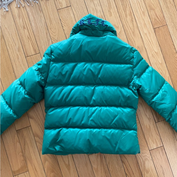 Ralph Lauren Green Puffer Jacket - Picture 3 of 5